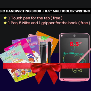 LCD Writing Tablet and Magic Hand Writing Book